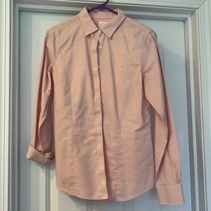 Brooks brother light pink shirt